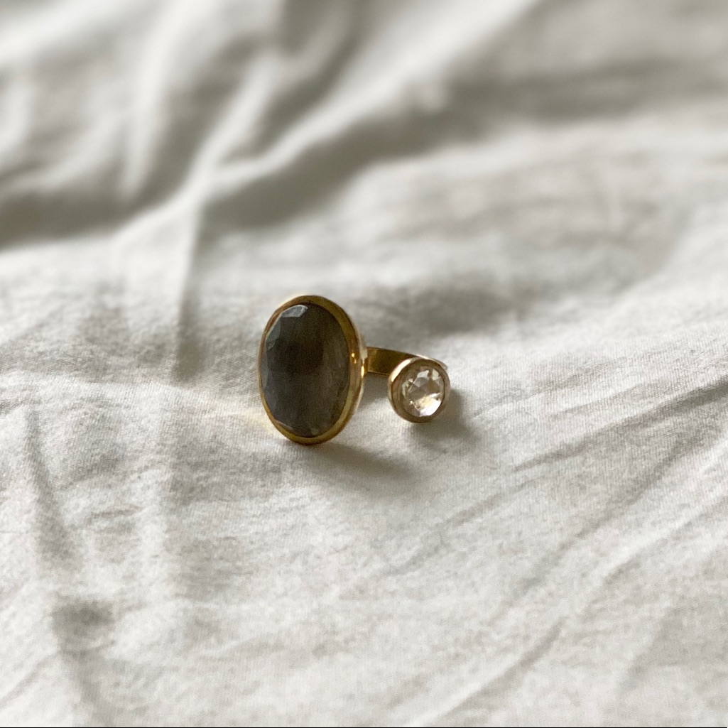 Two Gemstone Ring